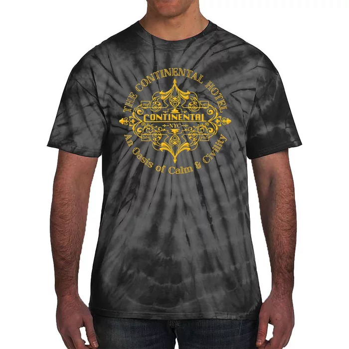 Funny The Continental Hotel Ne York City Vintage Tie-Dye T-Shirt