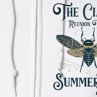 Funny The Cicadas Reunion Tours Summer 2024 Gift Full Zip Hoodie