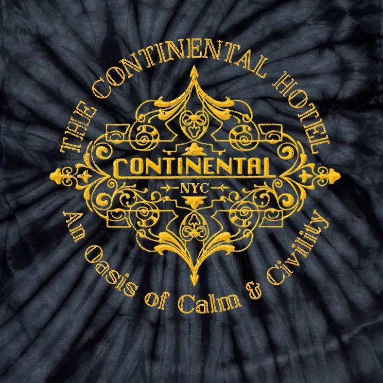 Funny The Continental Hotel Ne York City Vintage Tie-Dye T-Shirt