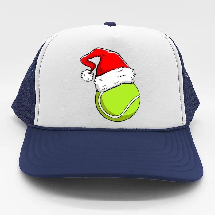 Funny Tennis Coach Player Gift Ball Christmas Xmas Holiday Gift Trucker Hat