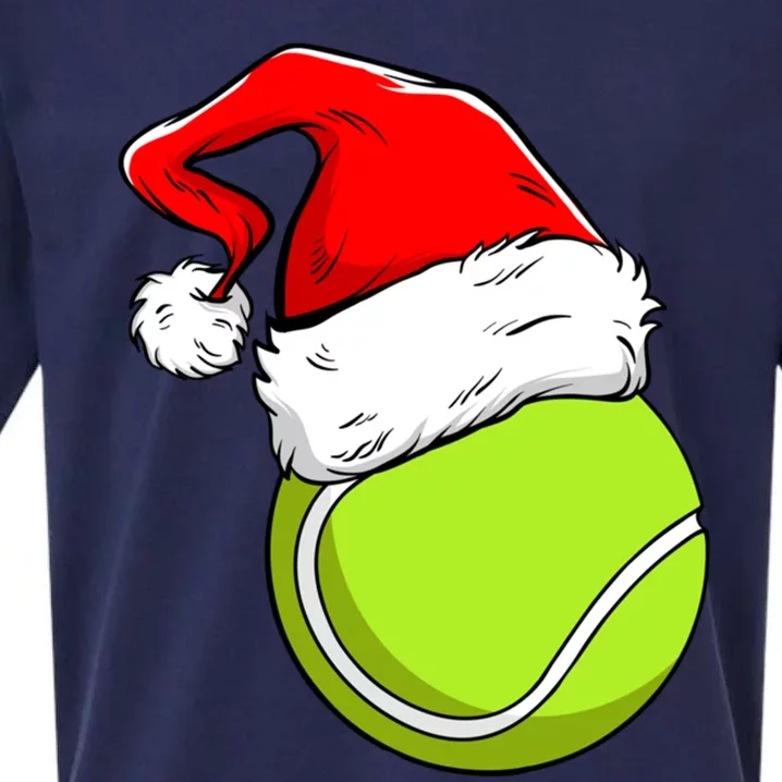 Funny Tennis Coach Player Gift Ball Christmas Xmas Holiday Gift Sueded Cloud Jersey T-Shirt