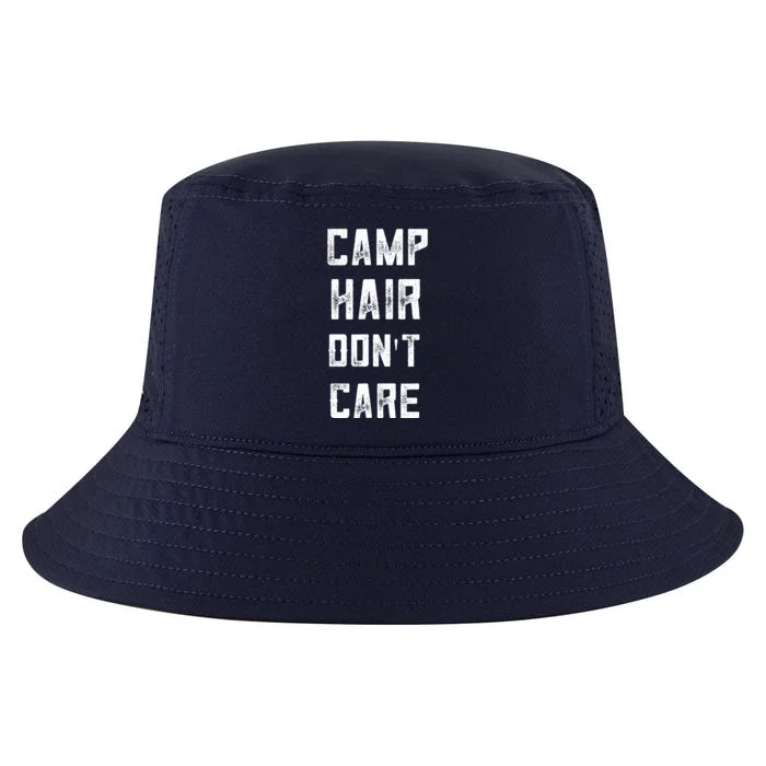 Funny Tent Camping For Women Teen Girl Camp Hair Dont Care Cool Comfort Performance Bucket Hat