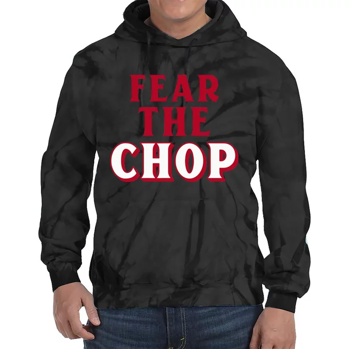 Fear The Chop – Baseball Lover Tie Dye Hoodie