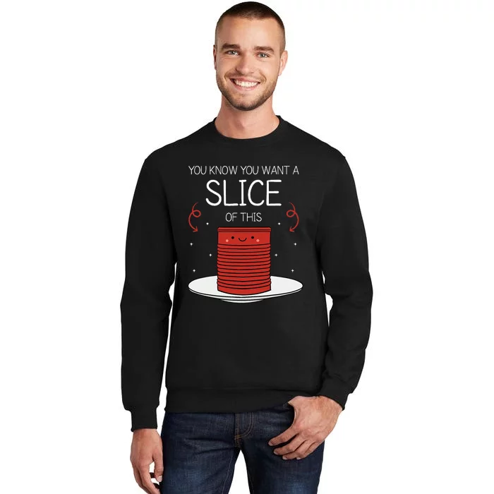 Funny Thanksgiving Canned Cranberry Sauce Tall Sweatshirt