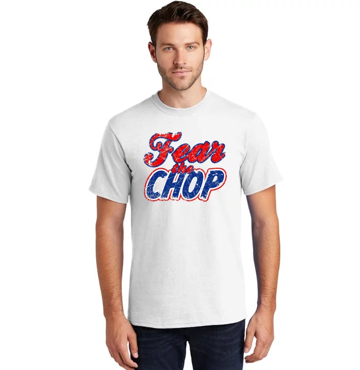 Fear The Chop legendary Atlanta baseball T-Shirt : Sports &  Outdoors