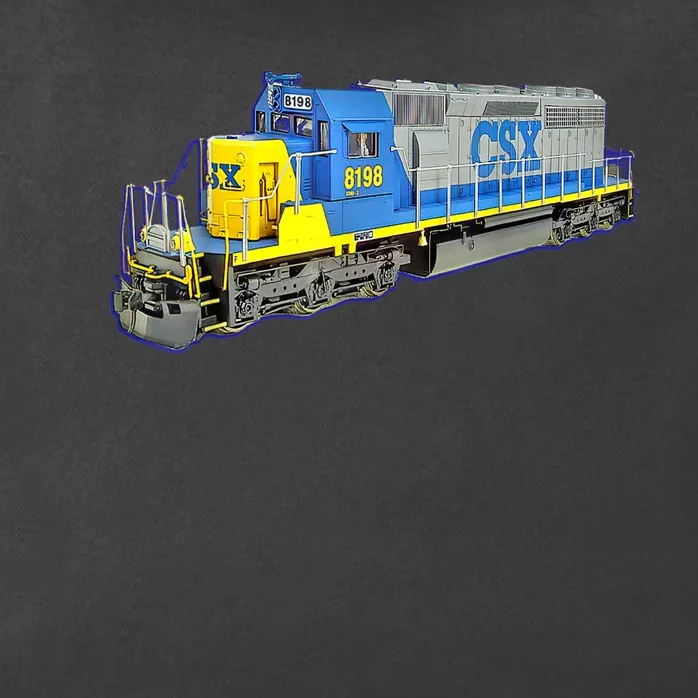 Freight Train CSX Engine Zip Tote Bag