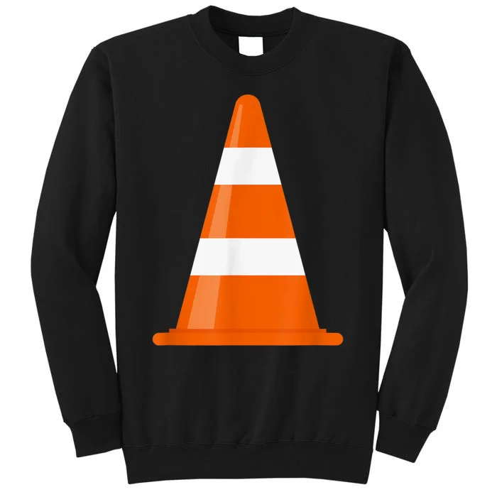 Funny Traffic Cone Costume Easy Simple Halloween Costumes Sweatshirt