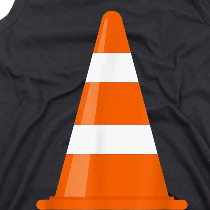 Funny Traffic Cone Costume Easy Simple Halloween Costumes Tank Top