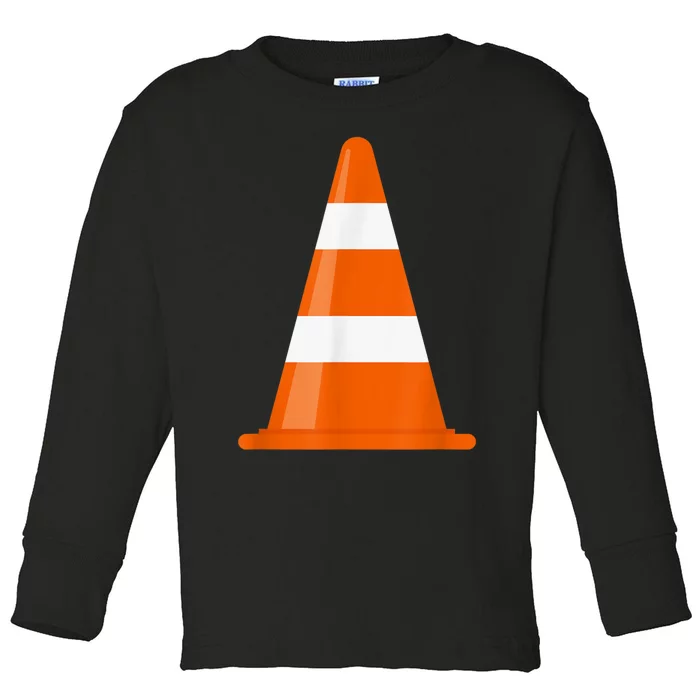 Funny Traffic Cone Costume Easy Simple Halloween Costumes Toddler Long Sleeve Shirt