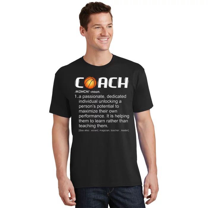 Funny team Coach Basketball Coaching Gift T-Shirt