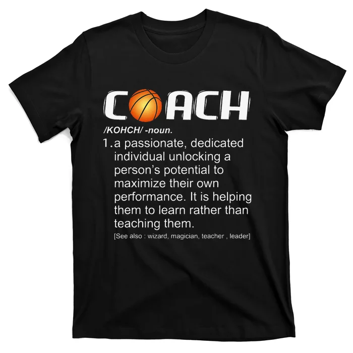 Funny team Coach Basketball Coaching Gift T-Shirt