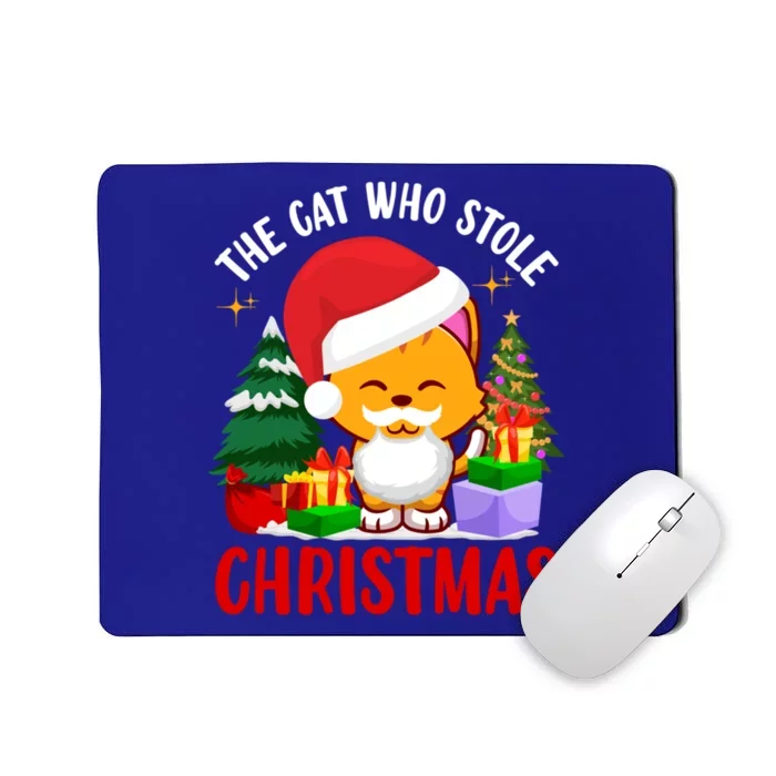 Funny The Cat Who Stole Christmas Cool Gift Mousepad