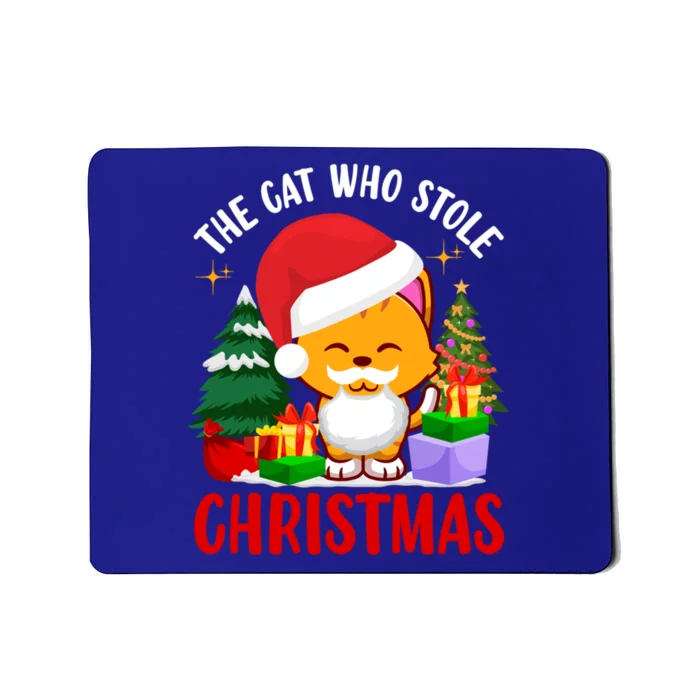 Funny The Cat Who Stole Christmas Cool Gift Mousepad