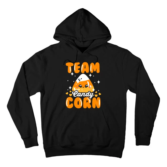 Funny Team Candy Corn Halloween Costume Tall Hoodie