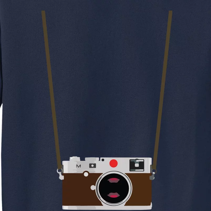 Fake Tourist Camera Holiday Vacation Photographer Tall Sweatshirt