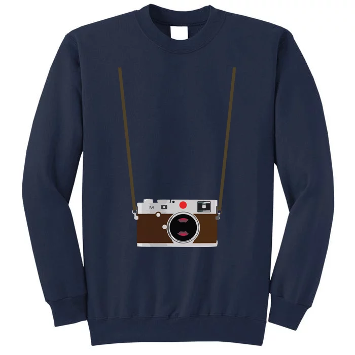 Fake Tourist Camera Holiday Vacation Photographer Tall Sweatshirt