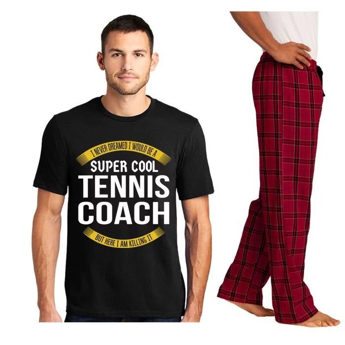 Funny Tennis Coach Gift Appreciation Pajama Set