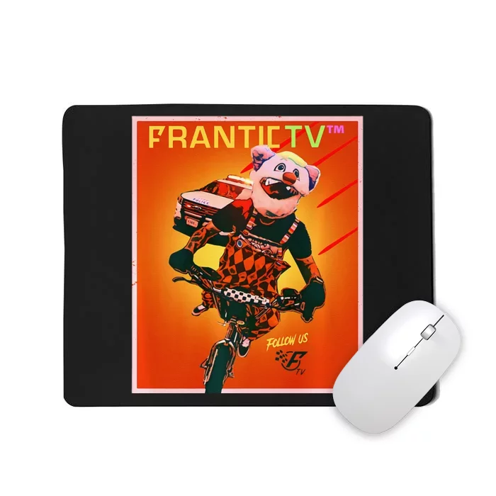 Follow The Clown Premium Mousepad