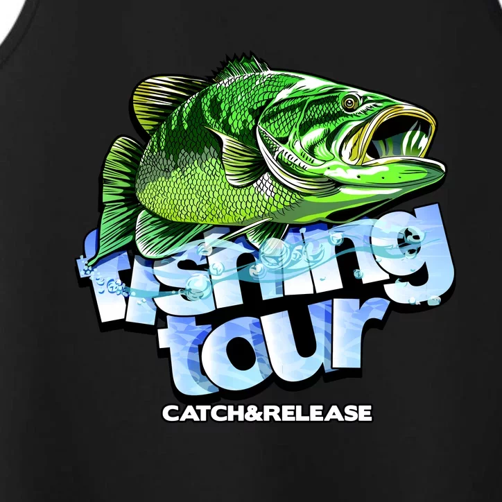 Fishing Tour Catch And Release Performance Tank