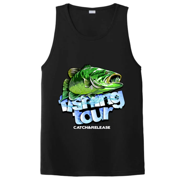 Fishing Tour Catch And Release Performance Tank