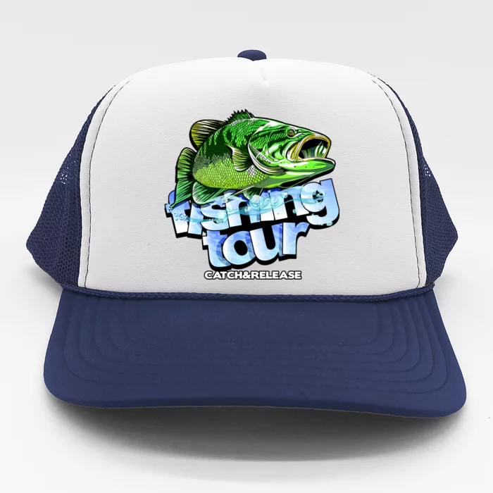 Fishing Tour Catch And Release Trucker Hat