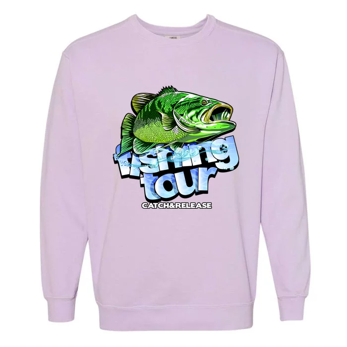 Fishing Tour Catch And Release Garment-Dyed Sweatshirt