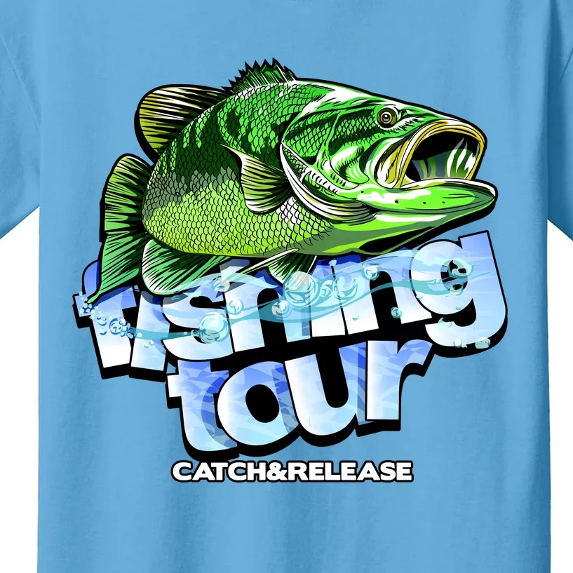 Fishing Tour Catch And Release Kids T-Shirt