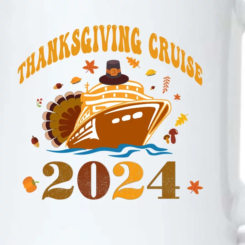 Family Thanksgiving Cruise 2024 Autumn Cruise Squad Fall Gift Black Color Changing Mug