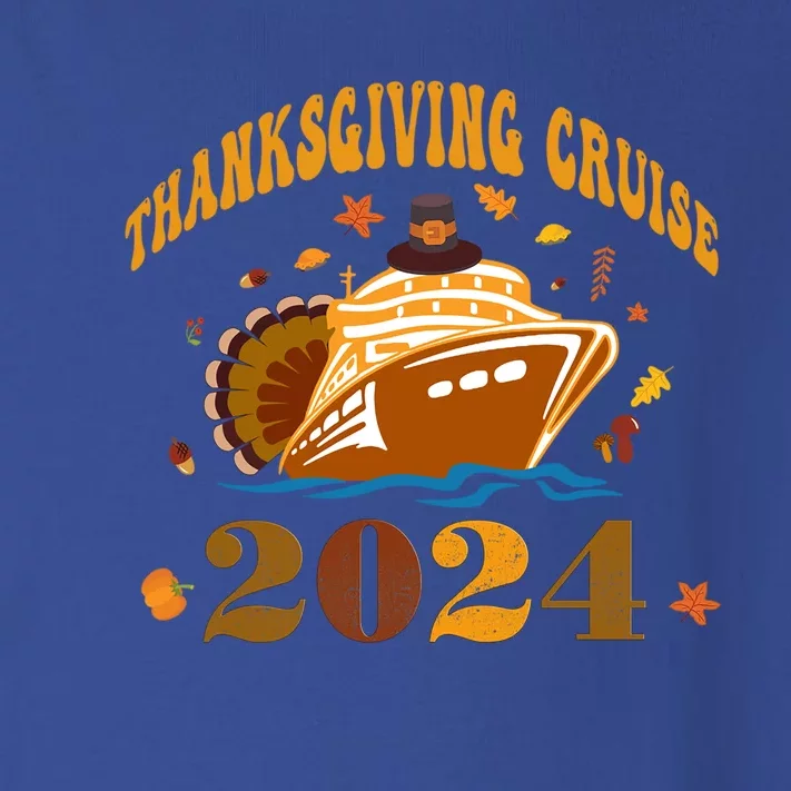 Family Thanksgiving Cruise 2024 Autumn Cruise Squad Fall Gift Toddler Long Sleeve Shirt