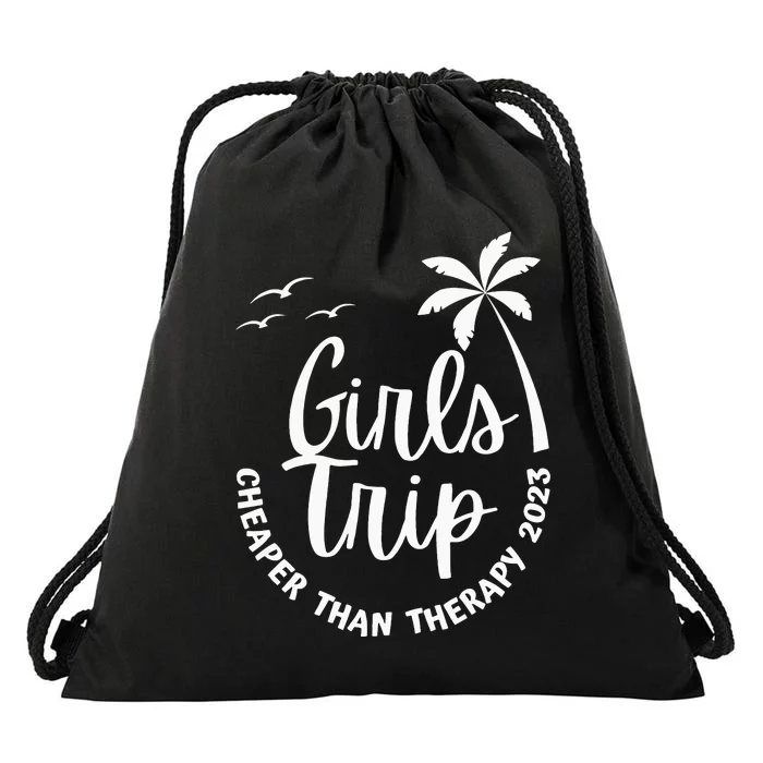 Funny Trip Cheaper than a Therapy Drawstring Bag