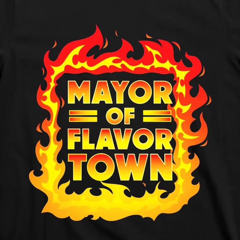 Flavor Town Cooking Guy Fieri BBQ T-Shirt