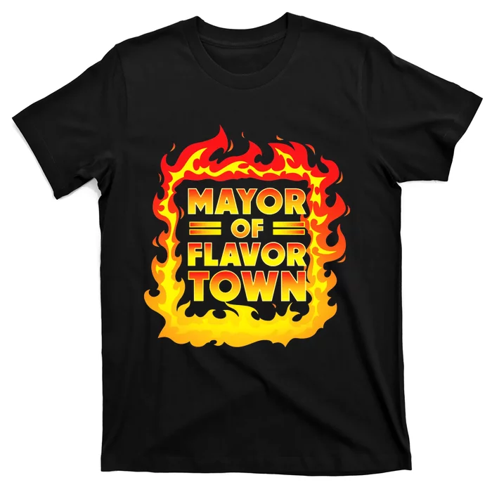 Flavor Town Cooking Guy Fieri BBQ T-Shirt