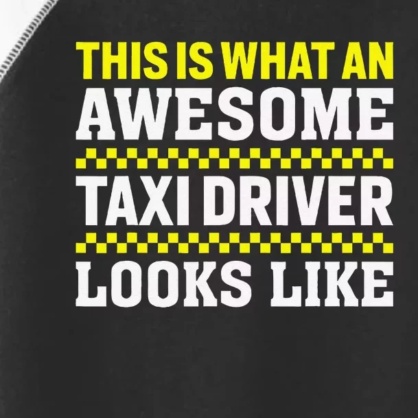 Funny Taxi Driver Art Cab Driver Taxi Passengers Toddler Fine Jersey T-Shirt