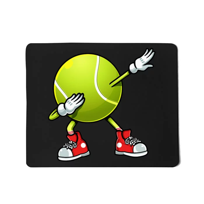 Funny Tennis Dab Ball Player Racket Sports Fan Dabbing Mousepad