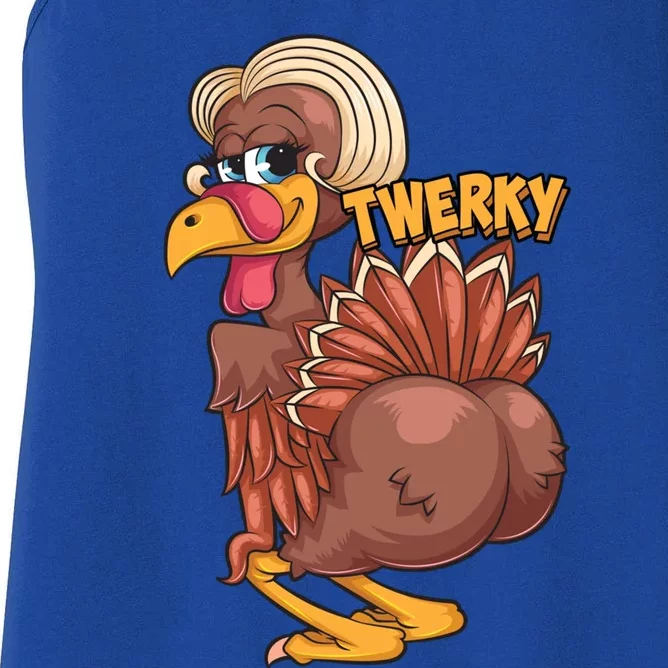 Funny Twerky Dance Cute Love Twerk Dancing Thanksgiving Gift Sweatshir Women's Racerback Tank