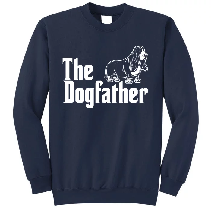 Funny The Dogfather Bassett Hound Lover Sweatshirt