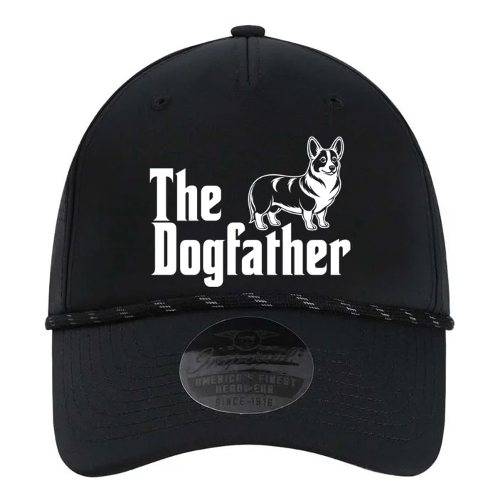 Funny The Dogfather Corgi Lover Performance The Dyno Cap