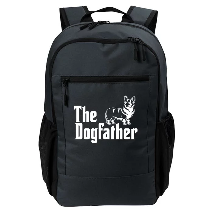 Funny The Dogfather Corgi Lover Daily Commute Backpack