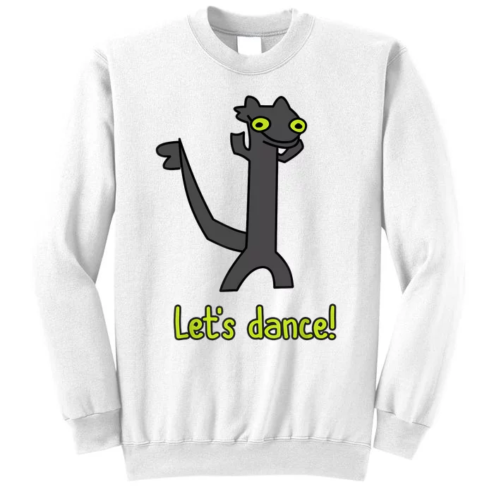 Funny Toothless Dance Meme LetS Dance Sweatshirt