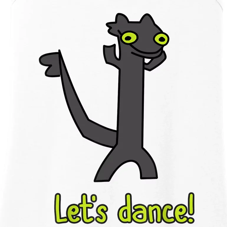 Funny Toothless Dance Meme LetS Dance Ladies Essential Tank