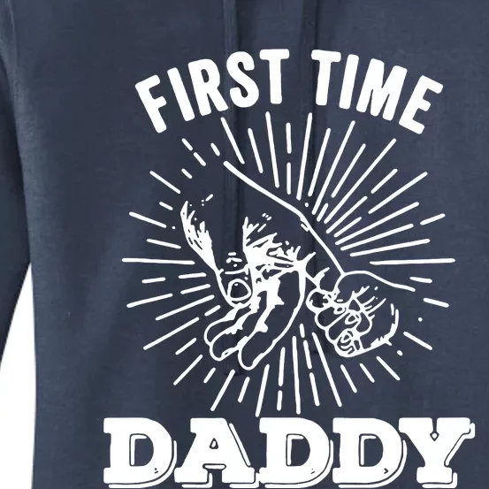 First Time Daddy Dad To Be FatherS Day Women's Pullover Hoodie