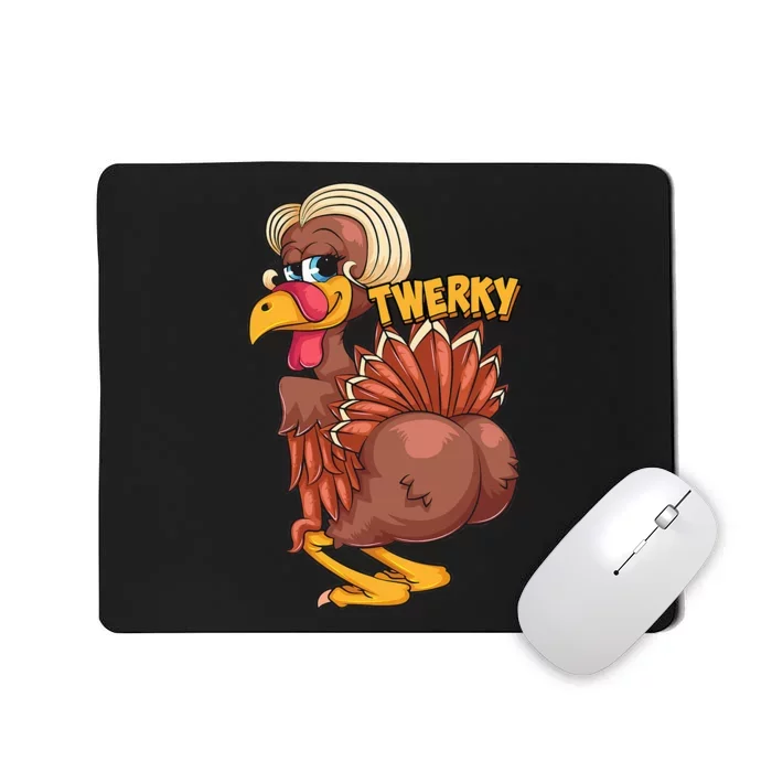 Funny Twerky Dance Cute Love Twerk Dancing Thanksgiving Gift Mousepad