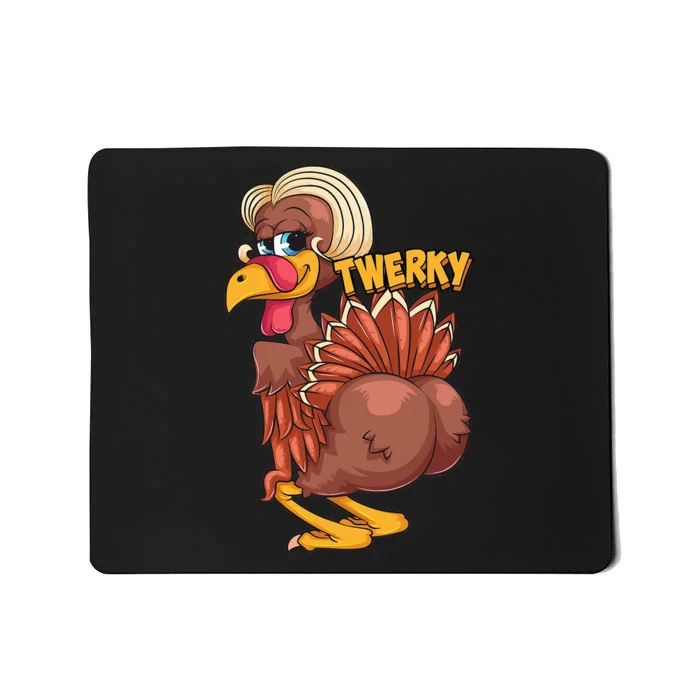 Funny Twerky Dance Cute Love Twerk Dancing Thanksgiving Gift Mousepad