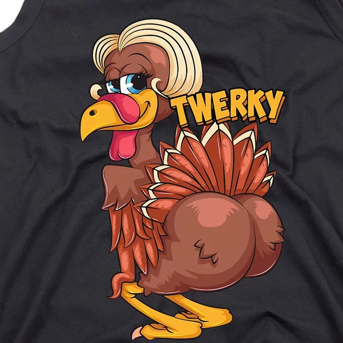 Funny Twerky Dance Cute Love Twerk Dancing Thanksgiving Gift Tank Top