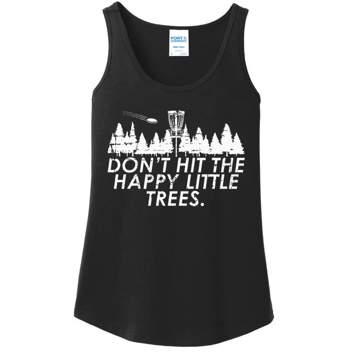 Funny Trees Disc Golf Perfect Ladies Essential Tank