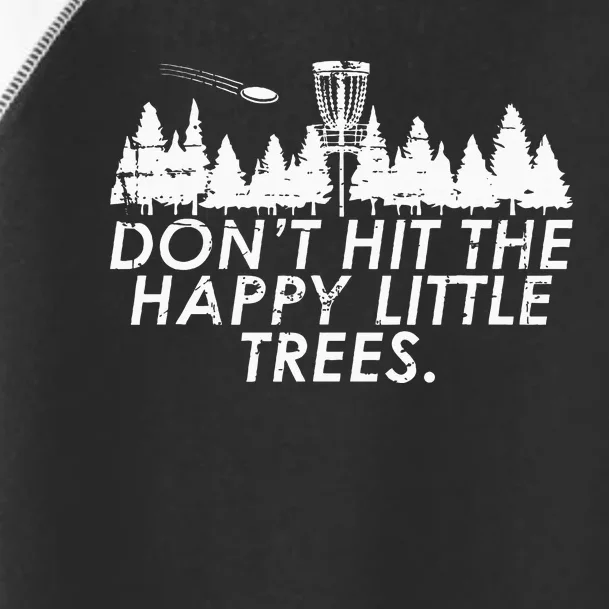 Funny Trees Disc Golf Perfect Gift For Frisbee Players Toddler Fine Jersey T-Shirt