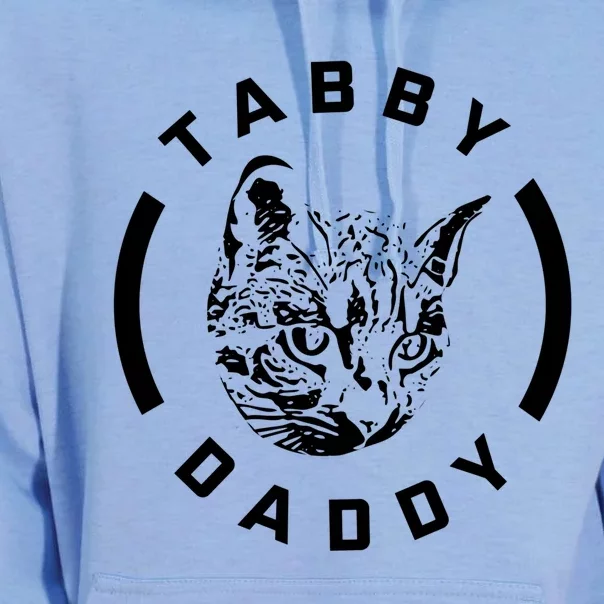 Funny Tabby Daddy Funny Gift Funny Gift Cat Dad Gift Unisex Surf Hoodie