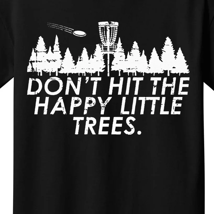 Funny Trees Disc Golf Perfect Gift For Frisbee Players Kids T-Shirt