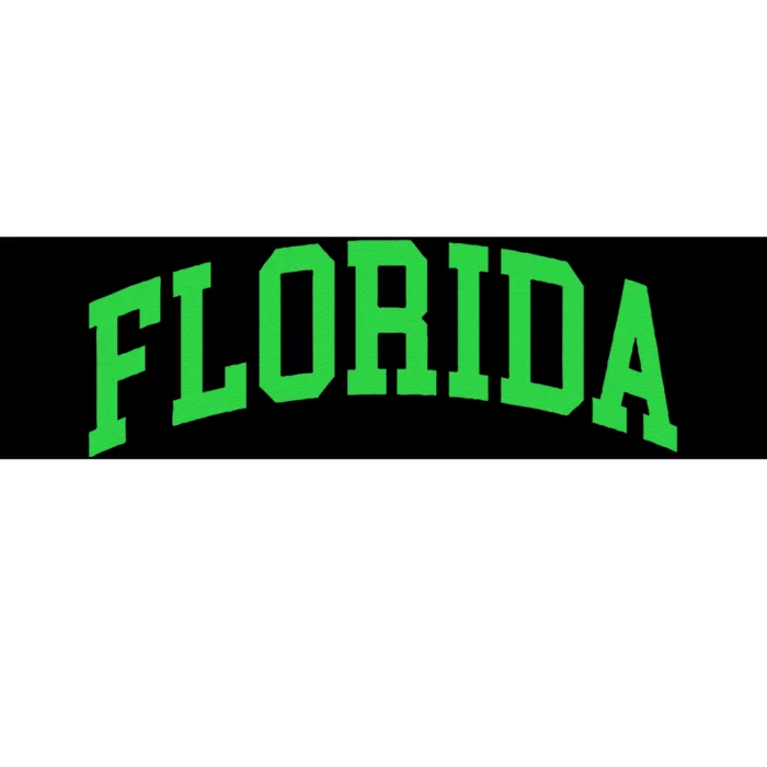 Florida Throwback Design Classic Bumper Sticker