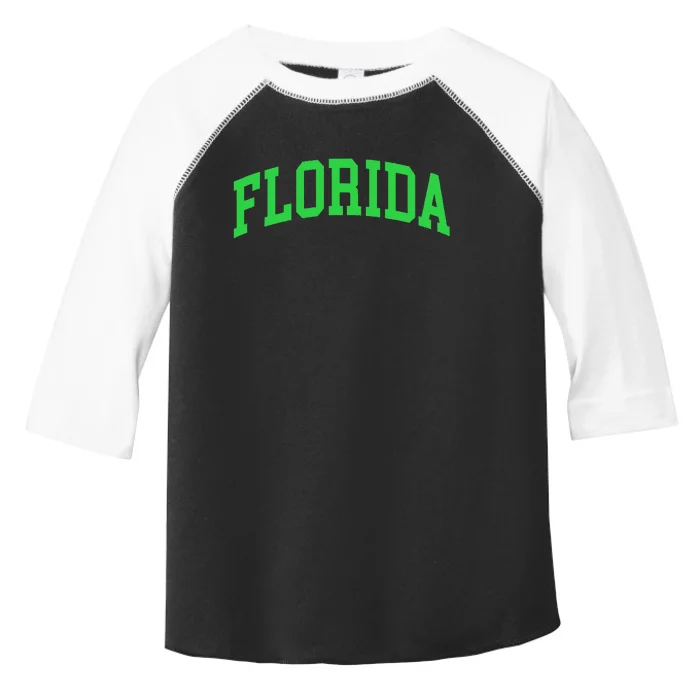 Florida Throwback Design Classic Toddler Fine Jersey T-Shirt